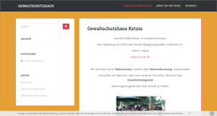 Desktop Screenshot of gewaltschutzhaus.de