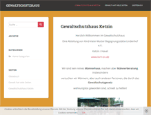 Tablet Screenshot of gewaltschutzhaus.de